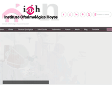 Tablet Screenshot of iohoyos.com